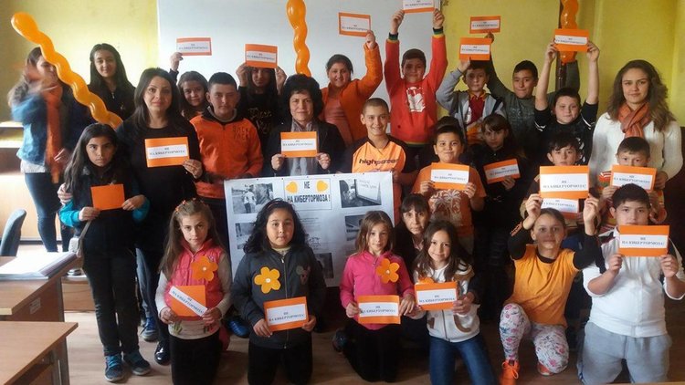 Учениците от Миладиново: „Не на кибертормоза!“