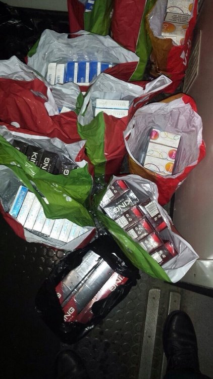  Извадиха от резервоар за вода във вагон контрабандни цигари