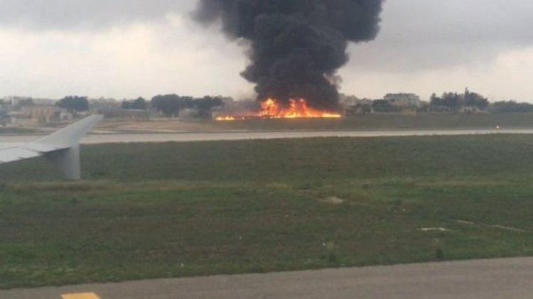 Петима загинали при катастрофа на самолет на Frontex