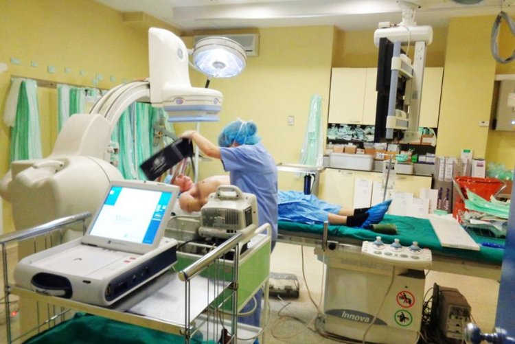 Така изглежда Отделението за Инвазивна кардиология в Университетска многопрофилна болница "Света Екатерина", снимка: svetaekaterina.eu