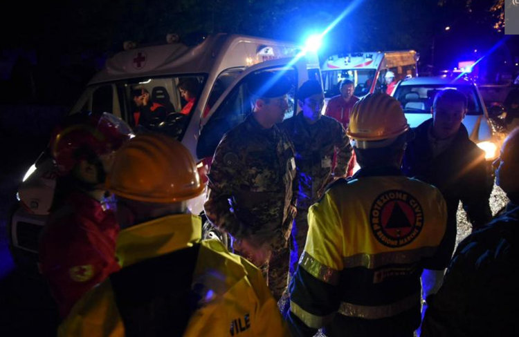 След две силни земетресения Италия се размина предимно с уплаха (видео) 