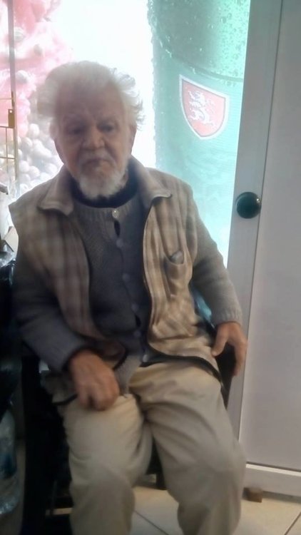 Възрастният мъж благодари от сърце на всички за подкрепата