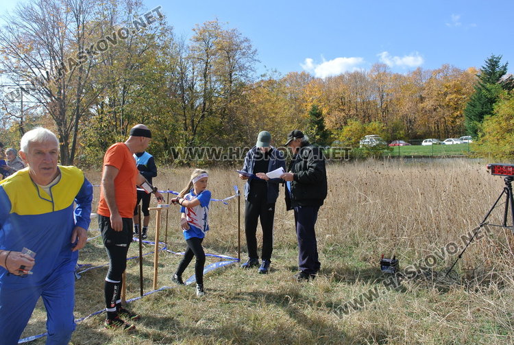 баща и дъщеря заедно на старта в своите групи 