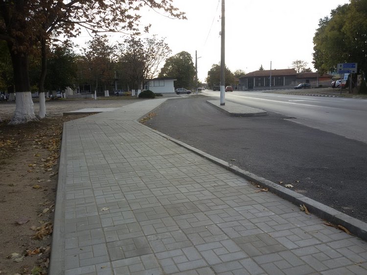 В Дебър вече  има изградена  спирка за междуградските автобуси