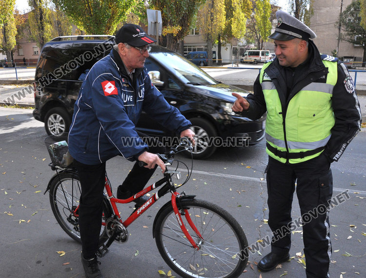 Хасковлии още карат с летни гуми, КАТ им мери грайфера