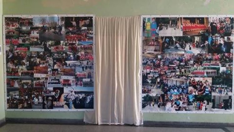 120 години история украсяват стената на читалището в Градина