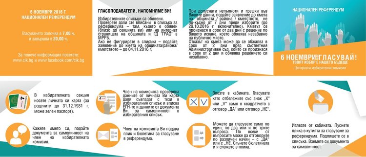 Как да гласуваме в деня на двата вота и референдума (видео)