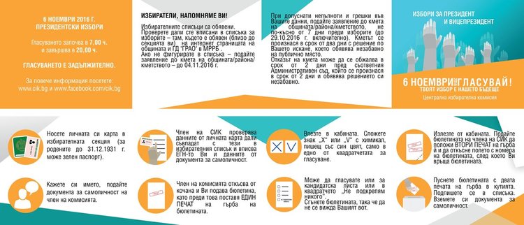 Как да гласуваме в деня на двата вота и референдума (видео)