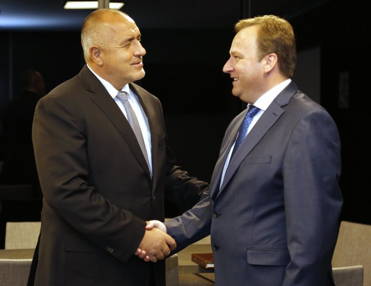 Борисов се срещна с премиера на Република Македония 