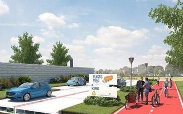 В Холандия започва строителството на път от рециклирана пластмаса