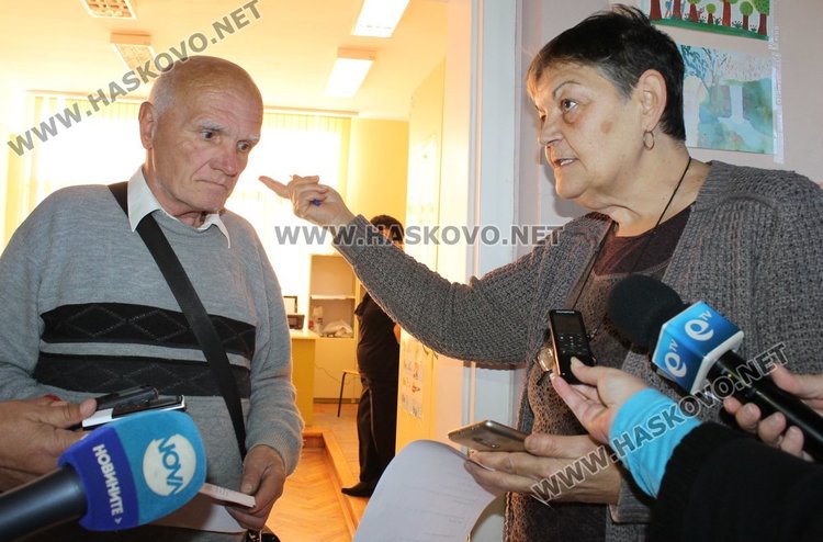 Каню Колев и Росица Чолакова в спор пред секция №15