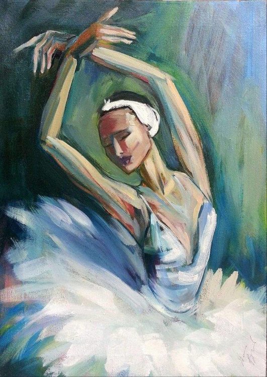 Една от картините на Даниел Русев, която ще бъде представена в изложбата