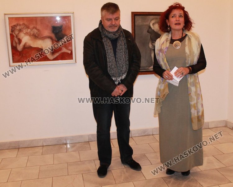 "Любовни случки" откри в Димитровград художникът Иван Милушев