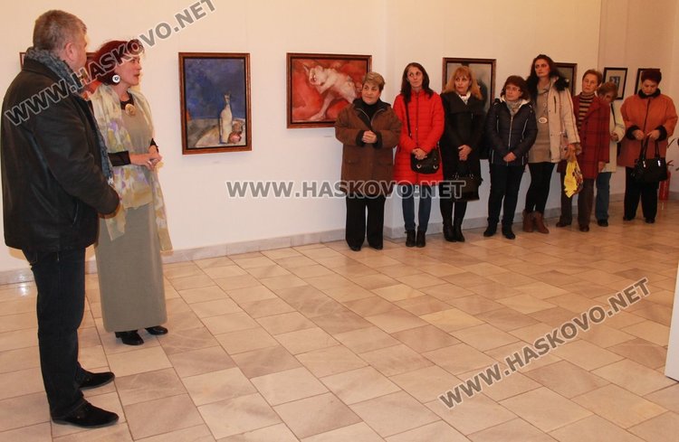 "Любовни случки" откри в Димитровград художникът Иван Милушев