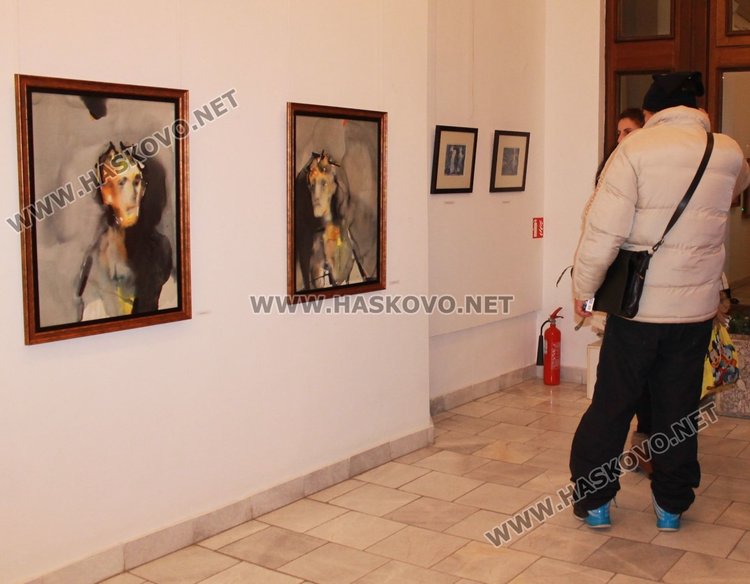 "Любовни случки" откри в Димитровград художникът Иван Милушев