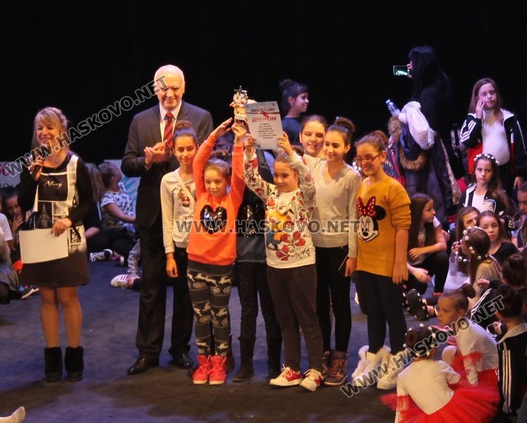 Балет "Тангра" с купата на кмета на Димитровград от "България танцува"