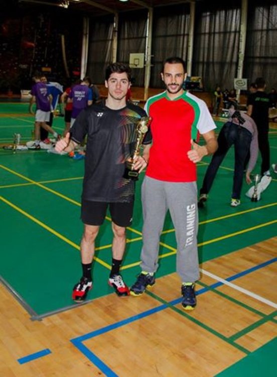 Даниел с един от най-важните хора за него в спорта -Пейо Бойчинов след фурора в Чехия