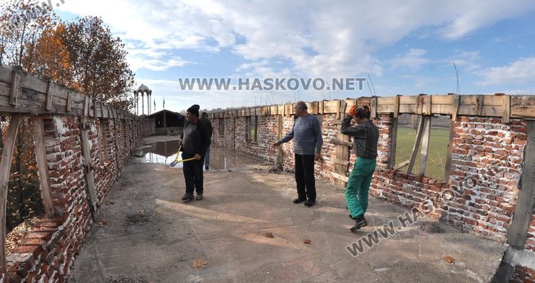 Изграждането на манастриския комплекс "Св.Мина" започва преди близо 13 години