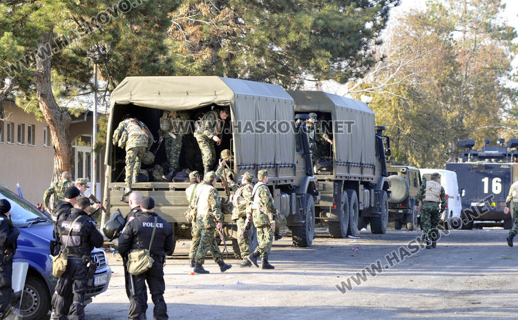 Армията влезе в лагера в Харманли, чакат футболни агитки
