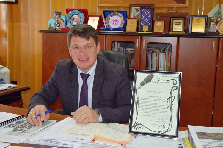 Ресми Мурад получи благодарствен адрес от болницата в Ардино