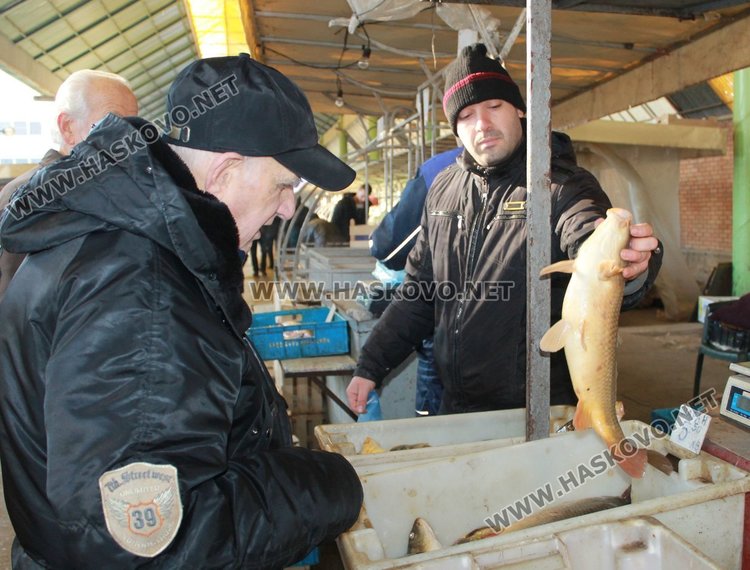 Цените на рибата преди Никулден в Димитровград същите като миналата година