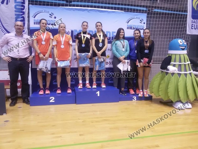 Младите бадминтонисти на Хасково с четири медала на евротурнир