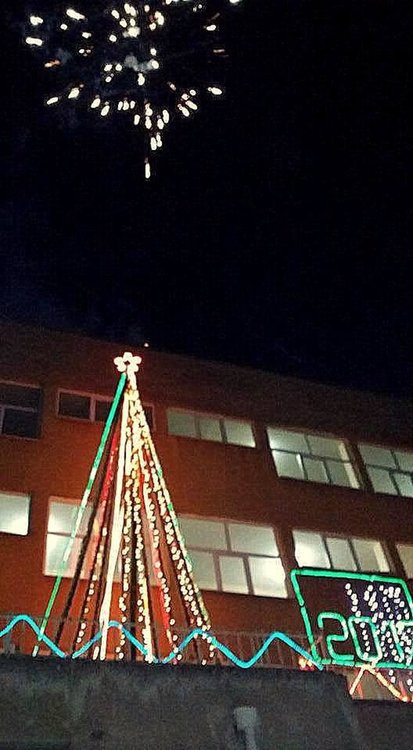 Елхата на "Славейков" грейна - нова, екологична и блестяща