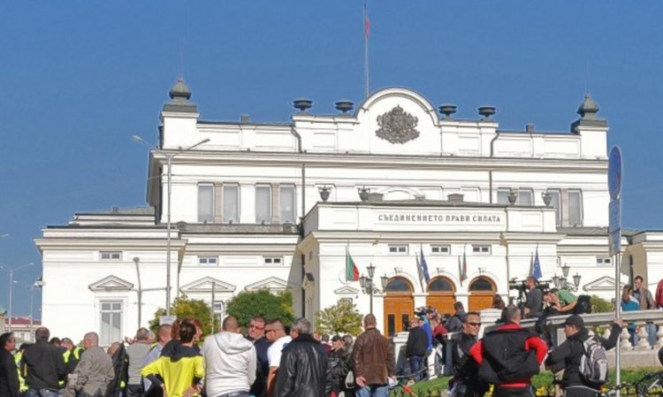 Жива верига около парламента готвят хора с увреждания