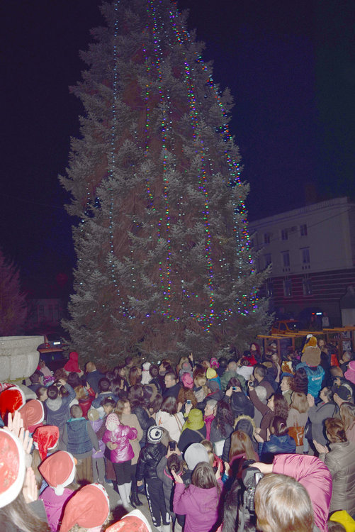 Утре ще бъде запалена Коледната елха в Кърджали,идва Дядо Коледа