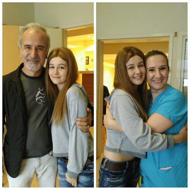 Ники с част от лекуващия екип в Турция преди месец