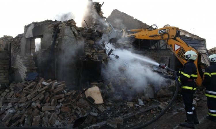 Хитрино на сутринта: Пустош, полиция и пожарникари