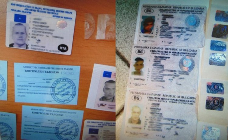 Закопчаха двама чужденци с фалшиви шофьорски книжки