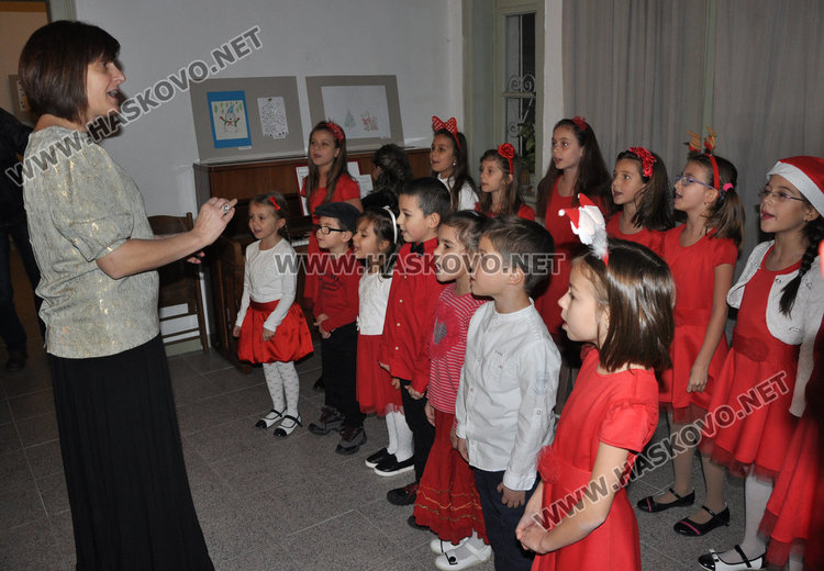 Подготвителната група на хор "Орфей"