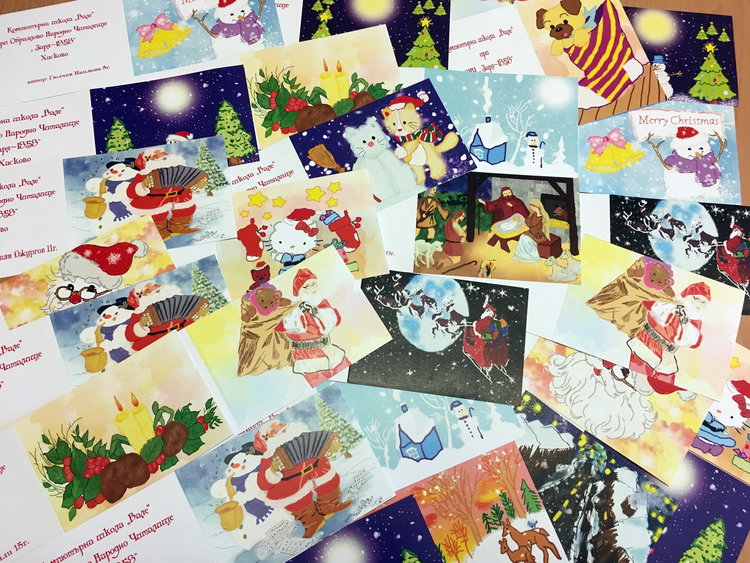 Деца от Хасково поздравиха със свои  картички Европарламента