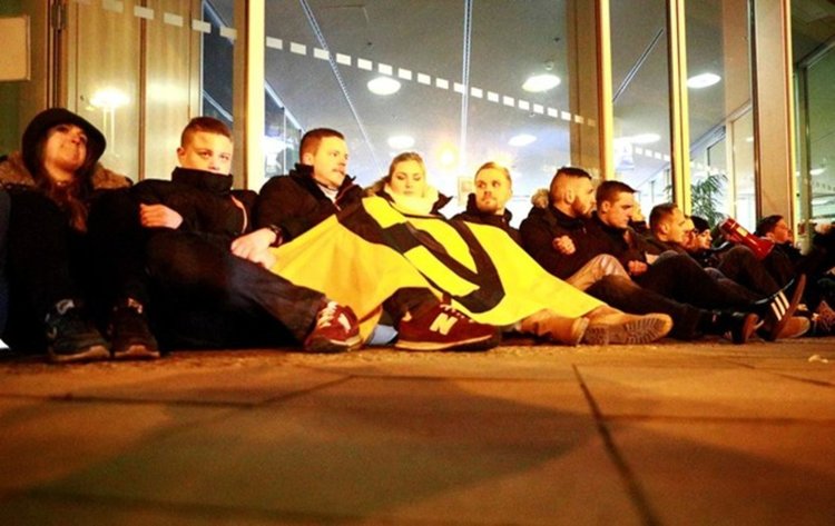 Протести срещу бежанците в Берлин