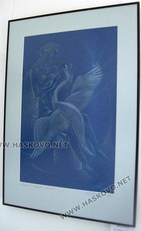 47 платна от Дружеството на хасковските художници във „Форум“ за Коледа