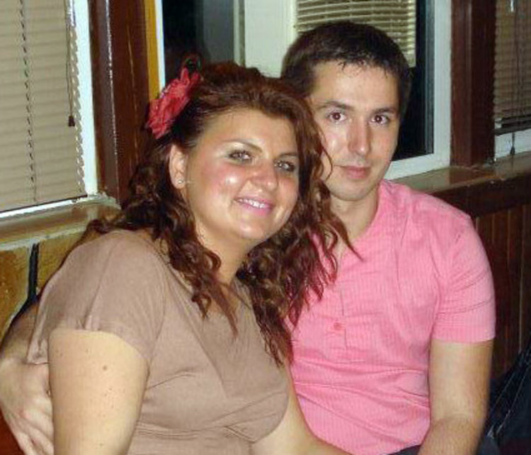 Здравка Еленкова със съпруга си