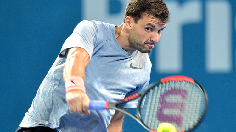 Григор Димитров започна годината с прекрасна победа над Стив Джонсън