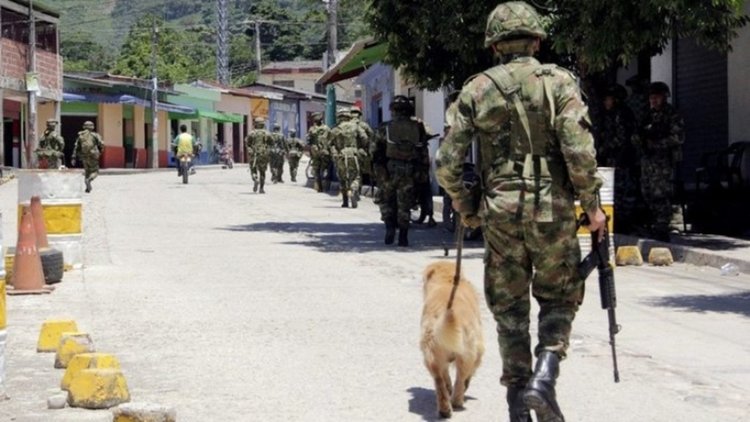 Арести в северна Колумбия