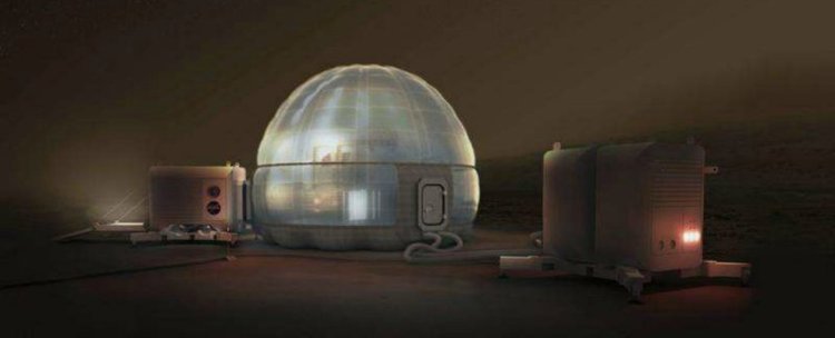 НАСА показа марсианската къща