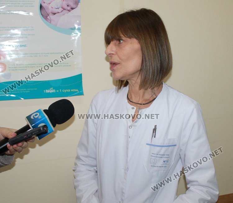 Началникът на АГО д-р Нина Чаталова