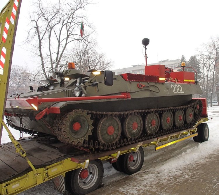 В готовност е и техниката, която военното министерство предостави на Димитровград преди 4 години