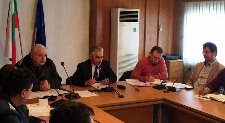 Първото заседание на Кризисния щаб за тази година, обсъдиха мерките за идващите сняг и сутд в Смолян и областта