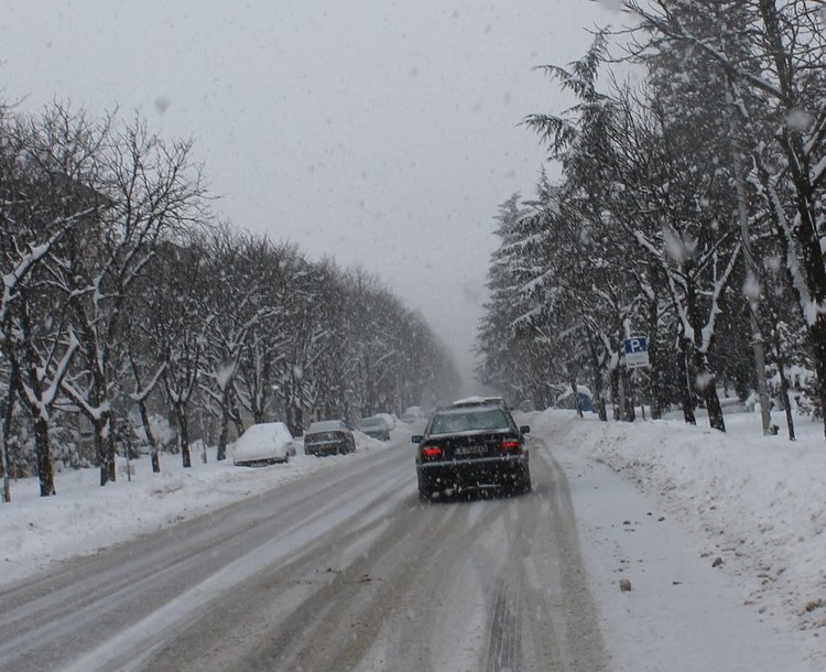 Снегът превзе Димитровград, общината и...Фейсбук