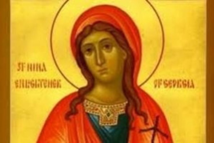 Християните почитат Света Равноапостолна Нина