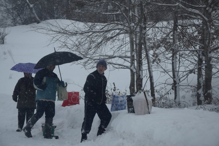 В Ардино продължава да вали сняг, натрупа 40 см