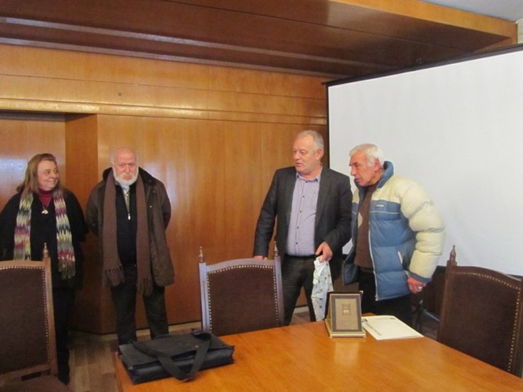 Кметът Мелемов поздрави една от емблемите на смолянския футбол,  Станко Динев, за  70 – годишния му юбилей