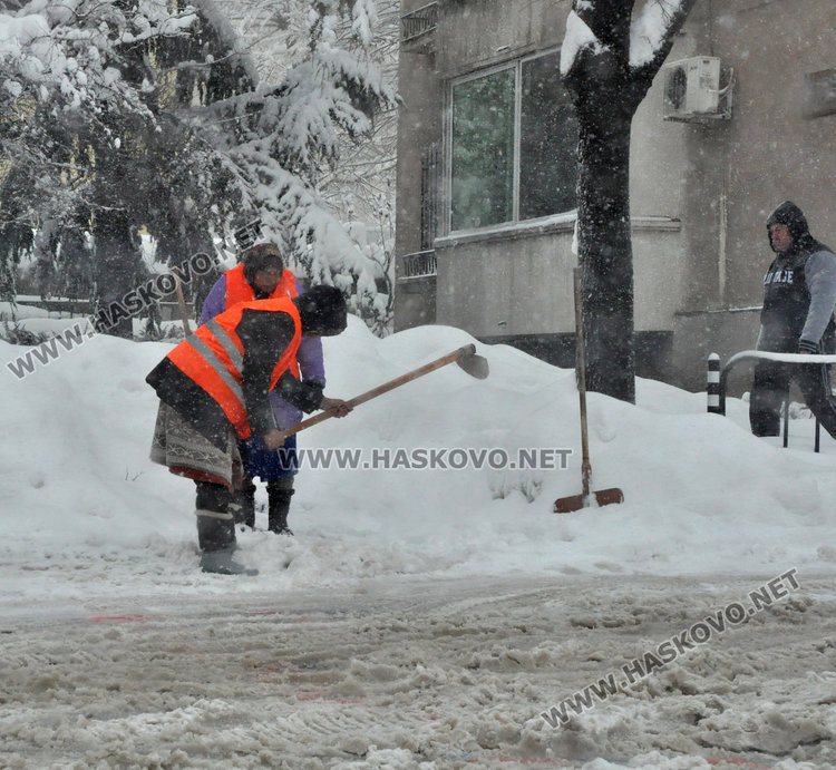 Железариите продават по 100 лопати на ден заради преспите
