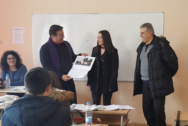 Отличената снимка в „Моето училище е най-хубавото“ вече е в календара