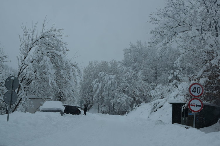 Около 1 метър е снежната покривка на Далджа